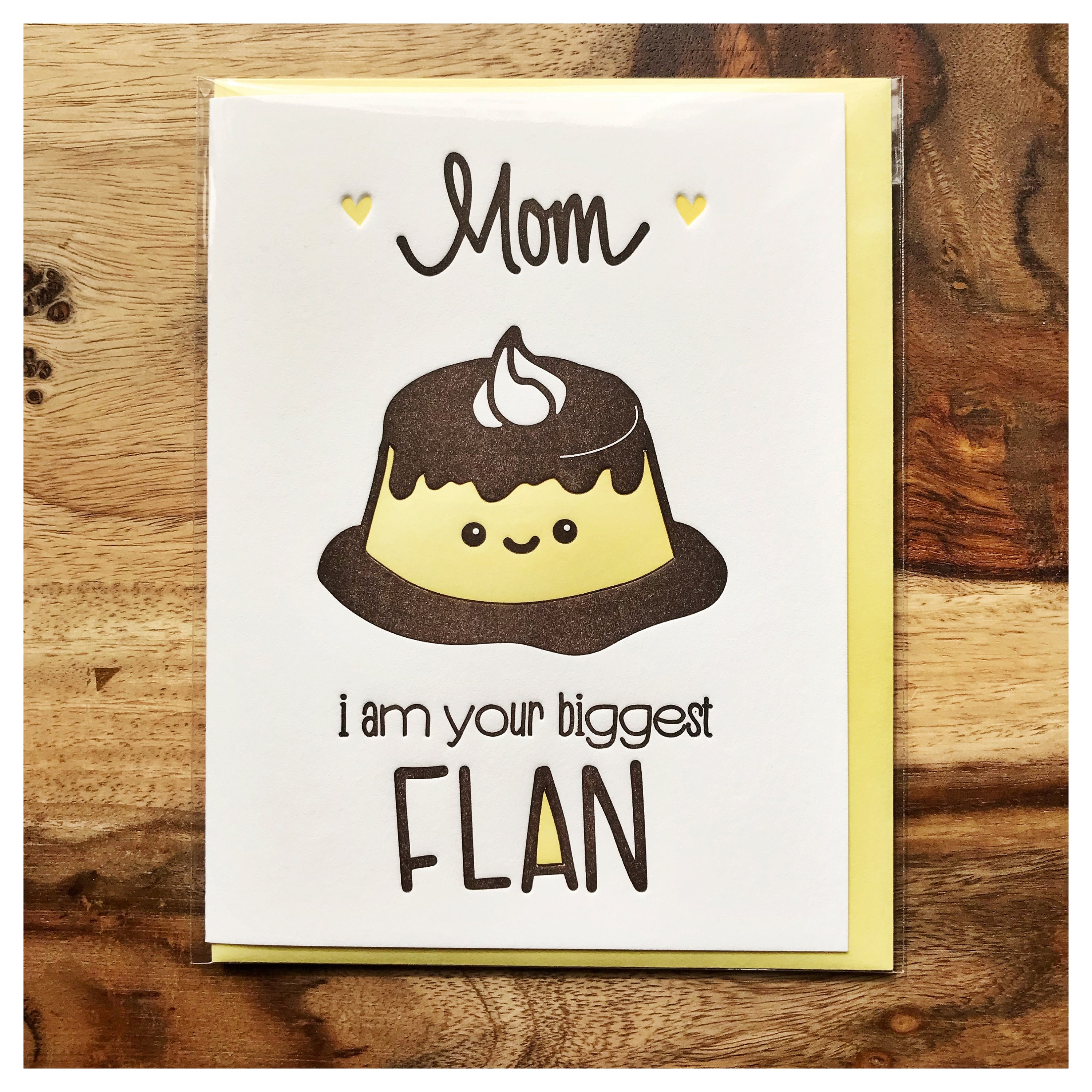Funny Letterpress Card for Mom - Mothers Day Card From Daughter Son ...