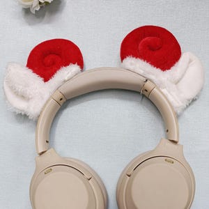Plush Horns Headphone Accessories, A pair of Headset Accessories, Headphone Attachment, Headband Accessories, Cute Headphone Horns