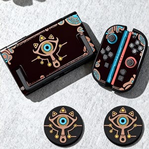 Goth Switch 2 Case Skins, Protective Travel Pouch, Thumb Grips, Switch Accessories shell