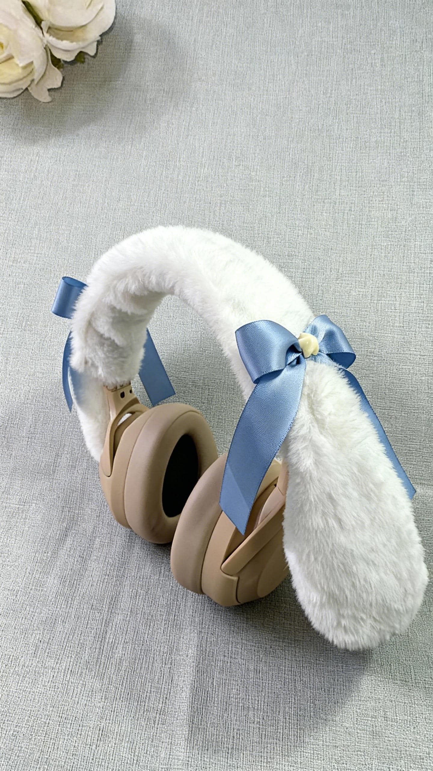 Crochet at ear headphone cover - Etsy 日本