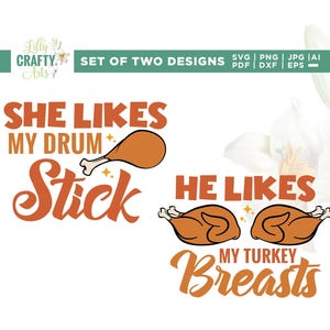 Poitrine de dinde tambour Svg, Couples Thanksgiving Svg, Cricut, Sublimation, jeux de mots de Thanksgiving, Turquie Svg, Svg automne, Turquie Svg, fichier coupé, vinyle