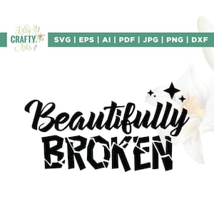 Prachtig gebroken svg, Cricut, sublimatie, prachtig svg, I'm Ok hoodie svg, gebroken svg, I'm Broken svg, prachtig gebroken png, opstrijkbaar