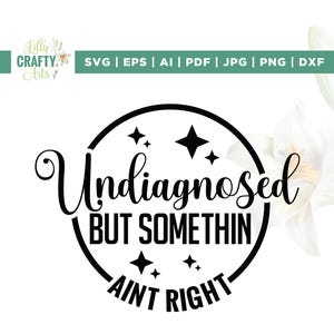 Niet-gediagnosticeerd, maar er is iets niet goed