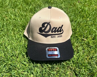 Dad trucker cap, dad hat, new dad 2025 hat, Father’s Day hat, Father’s Day 2025 cap, dad baseball style font hat