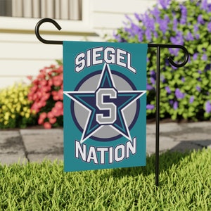 Siegel High School Stars Murfreesboro Rutherford County TN Garden Flag Banner 12 in x 18 in image 1