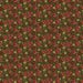 NEW Liberty Hill Quilt Fabric 100% Cotton Americana Over One Yard Cut of Coordinating Red Floral on Green