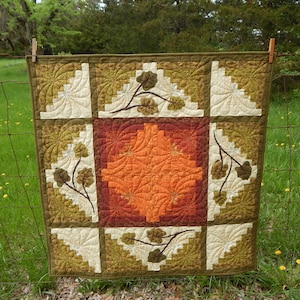 PDF In the Pumpkin Patch Instant Digital Download Quilt Pattern