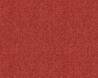 Last One FLANNEL FQ- Paprika - Winterwool 100% Cotton Flannel Quilt Fabric #9618F-89