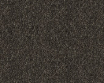 One Yard Brown Winter Wool 100% Cotton Quilt Fabric #9618-77