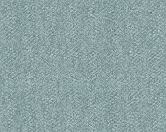 1/2 Yard Aquamarine - Winter Wool 100% Cotton Quilt Fabric #9618-81