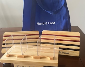 Mano y pie, Juegos de cartas, Carrito de cartas, Accesorios