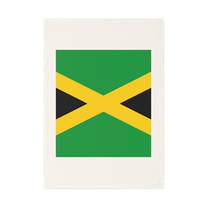 Jamaica Flag Cotton Tea Towel
