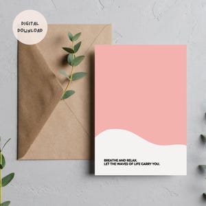 Afdrukbare aanmoedigingskaart | Digitale download | Ik denk aan je | Beterschap | Herstel | Ondersteuningskaart | Positieve kaart | Genezingskaart