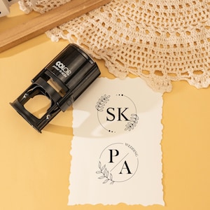 Custom Wedding Stamp,Personalized Wedding Stamps,Initial Stamp,Custom Wedding Gift,Engagement Gift,Custom Favor Stamp,Handmade Wedding Stamp