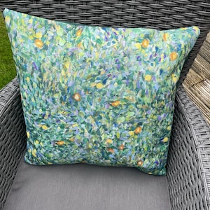 Handcrafted outdoor cushion cover, water repellent and UV proof, size: 45 x 45cm