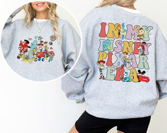 In My Disney Pixar Era Sweatshirt, Pixar Toy Story Sweatshirt,Disney Cars Hoodie, Disneyland Family Trip Crewneck, Disneyworld Hoodie 293099