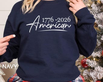America 1776-2016 Sweatshirt, Fourth of July Sweatshirt, USA Patriotic Hoodie, Independence Day Sweatshirt, 4th Of July Crewneck 295296