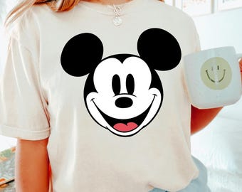 Vintage Disney Mickey Mouse Shirt, Comfort Colors Disney Shirt, Disney Family Shirt, Disney Trip Shirt, Disney Vacation Shirt, 291760