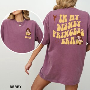 In My Disney Princess Era Shirt, Comfort Colors Shirt, Disneyworld Girls Trip Tee, Disneyland Vacation Shirt, Princess Matching Tee 293055