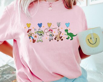 Toy Story Shirt, Comfort Colors Disney Shirt, Toy Story Family Shirt, Disney Woody Buzz Jessie Bullseye Rex Shirt, Disney Trip Shirt 291952