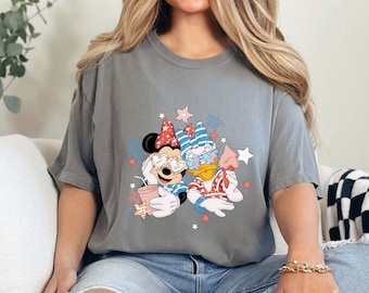 Minnie And Daisy July 4th Shirt, Comfort Colors Shirt, Girls Trip Shirt, Best Friends Matching Shirt, Minnie And Daisy Besties Shirt 292946