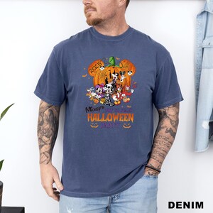 Mickey&#39;S Not So Scary Halloween Party Shirt, Comfort Colors Shirt, Mickey Halloween Shirt, Disney Halloween Shirt 291700