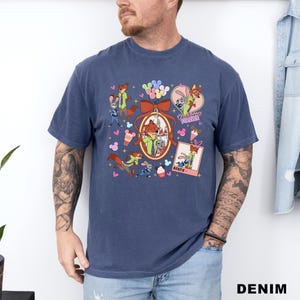 Coquette Watercolor Zootopia Shirt, Comfort Colors, Judy Hopps Nick Wilde Shirt,Welcome To Zootopia Disney Shirt, Locket Zootopia Tee 293861 bild 7