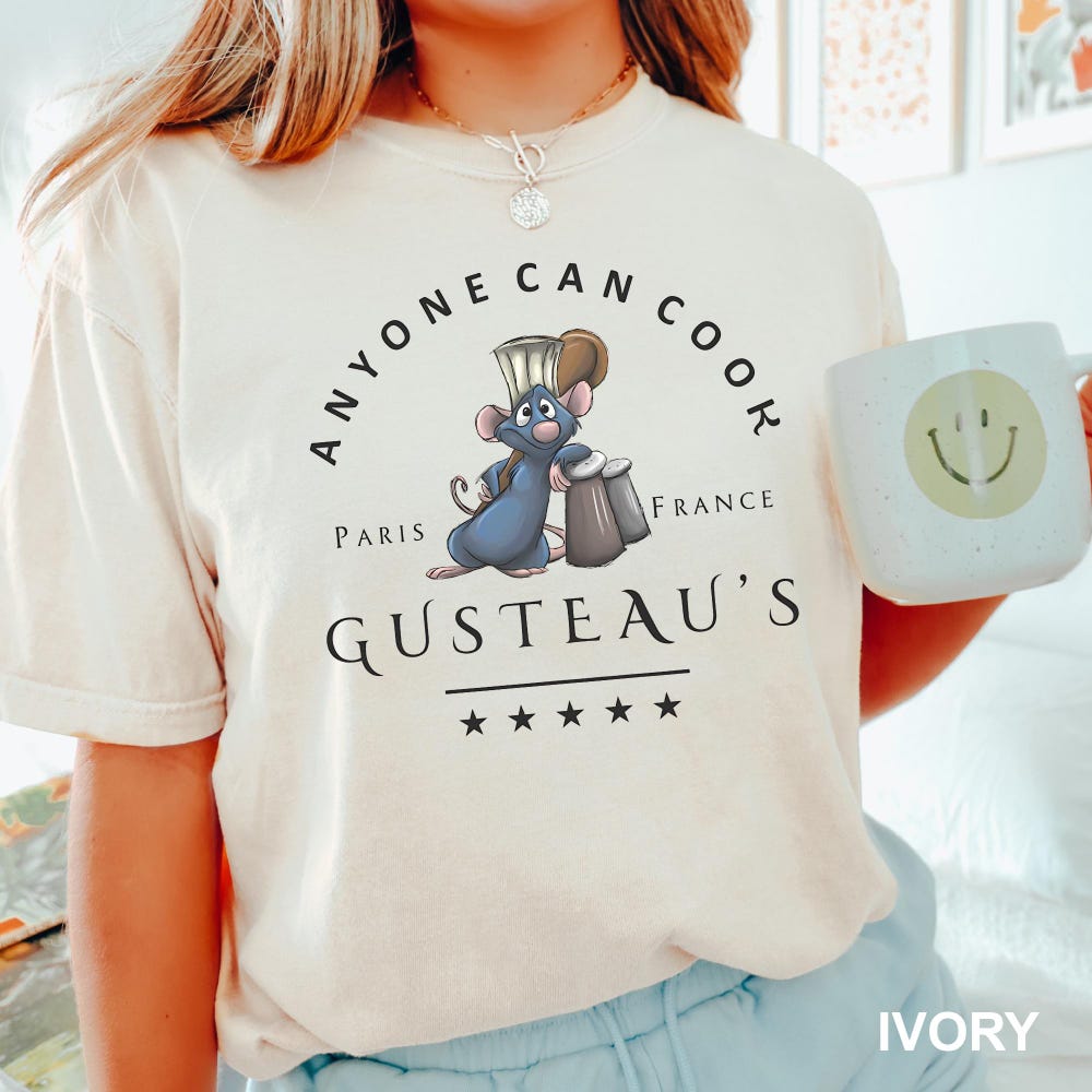 Ratatouille, Ratatouille Shirt, Rat Shirt, Family Disney Shirts, Disney Shirts, Disney Shirt, Comfort Colors Shirt, 292187 Sunrisetee