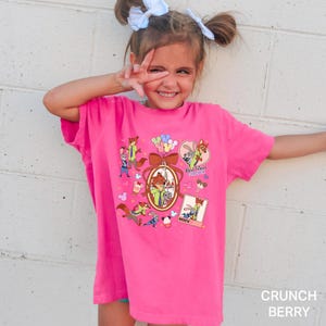 Coquette Watercolor Zootopia Shirt, Comfort Colors, Judy Hopps Nick Wilde Shirt,Welcome To Zootopia Disney Shirt, Locket Zootopia Tee 293861 bild 9