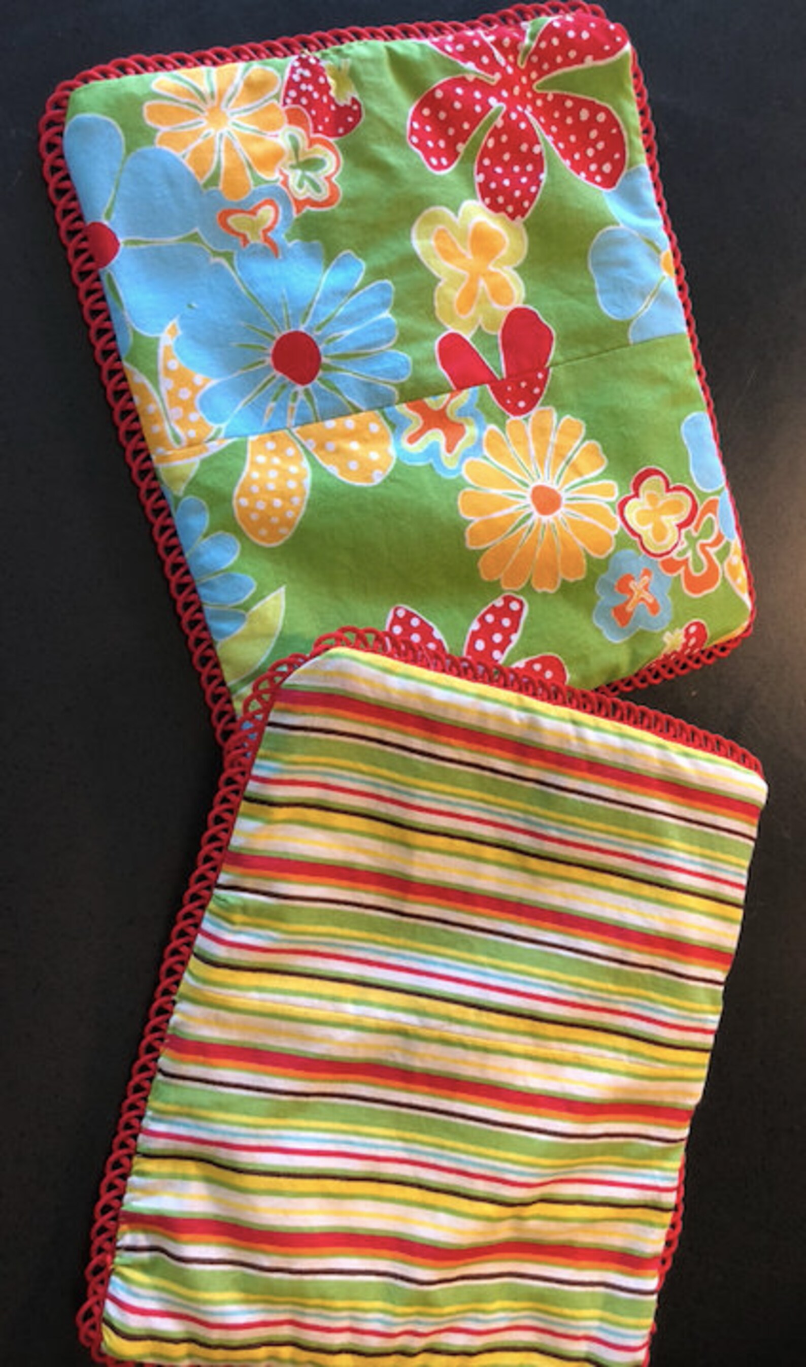 Set of 2 Hot Pads Etsy
