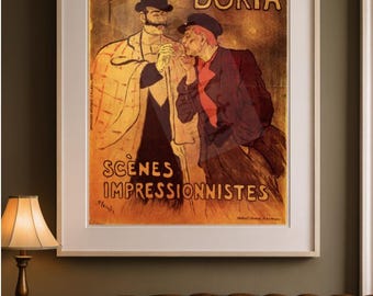 Vintage French poster