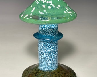 Mushroom Glass - Gorgeous Green- John Gibbons