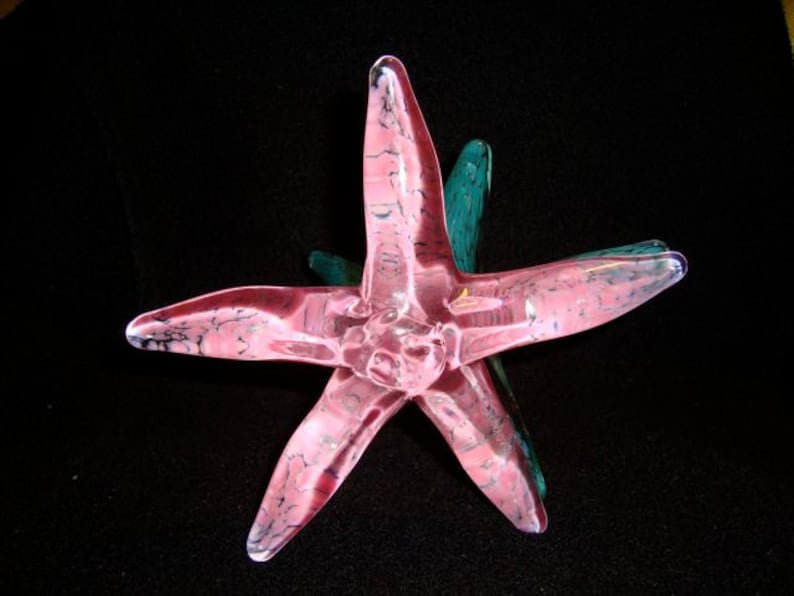 Glass Starfish Wedding Cake Topper Custom MADE TO ORDER by John Gibbons image 3