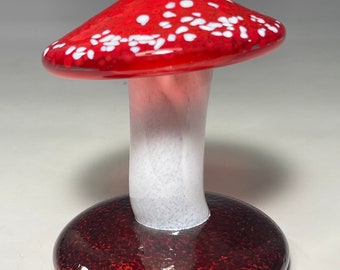 Mushroom Glass - Red Magic - John Gibbons