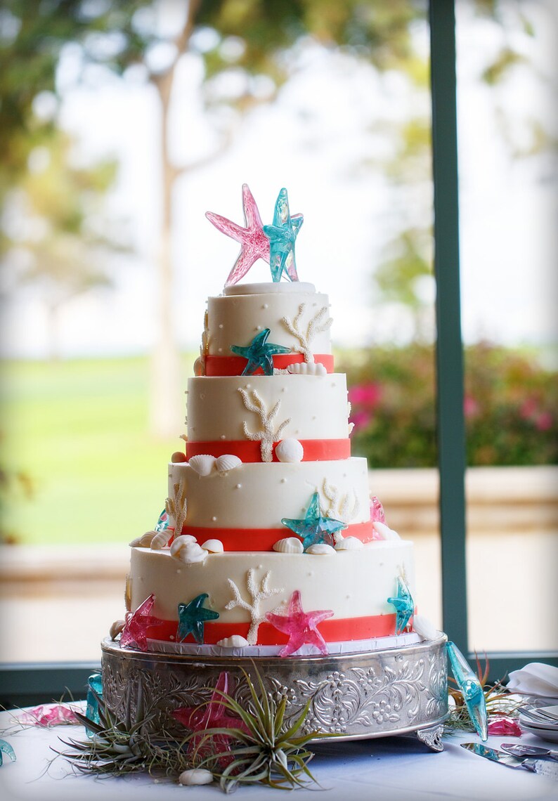 starfish cake topper