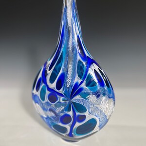 Cobalt White Switch Axis Vase by John Gibbons image 2