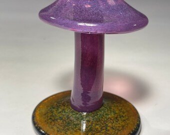 Mushroom Glass - Amethyst - John Gibbons