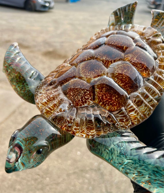 Save The Turtles Handmade Clear Slime