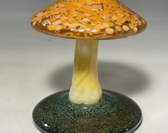 Mushroom Glass - Specks Of Tan - John Gibbons