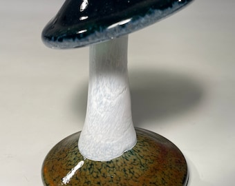 Mushroom Glass - Dark Night Sky - John Gibbons