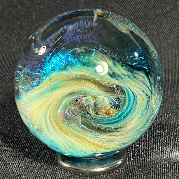 Blown Glass Ocean Etsy