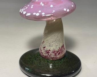 Mushroom Glass - A Little Purple - John Gibbons