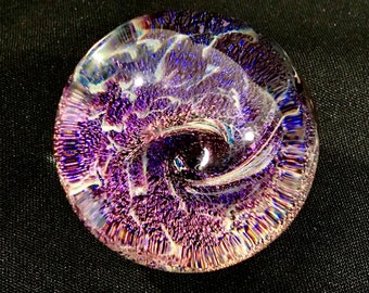 MADE TO ORDER. Dragon's Eye Marble - 2 inches - Handmade Glass Marble by John Gibbons