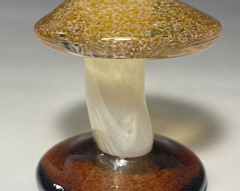 Mushroom Glass - Simple Tan- John Gibbons