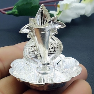 Silver Incense Stick Holder, Pooja Accessories, Agarbatti Holder, Home Temple Décor, Silver Pooja item