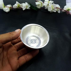 Sterling Silver Bowl | Handmade Katori for Dining & Decor | Luxury Silver Serveware | Indian Silver Bowl | Wedding Gift | Pure Silver Bowl