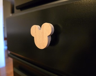 Mickey Inspired Drawer Knob (2 Piece)