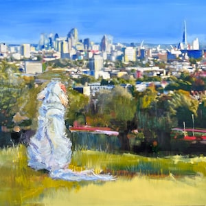 Point de vue de la Colline du Parlement - Hampstead Heath, Londres