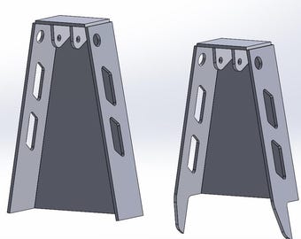 Universal Coil Over Rear Shock Tower – DXF Files