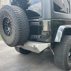 Parachoques trasero del Jeep Wrangler JK - Archivos DXF